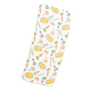 バンブーガーゼ フェイスタオル いろんな野菜柄 2
