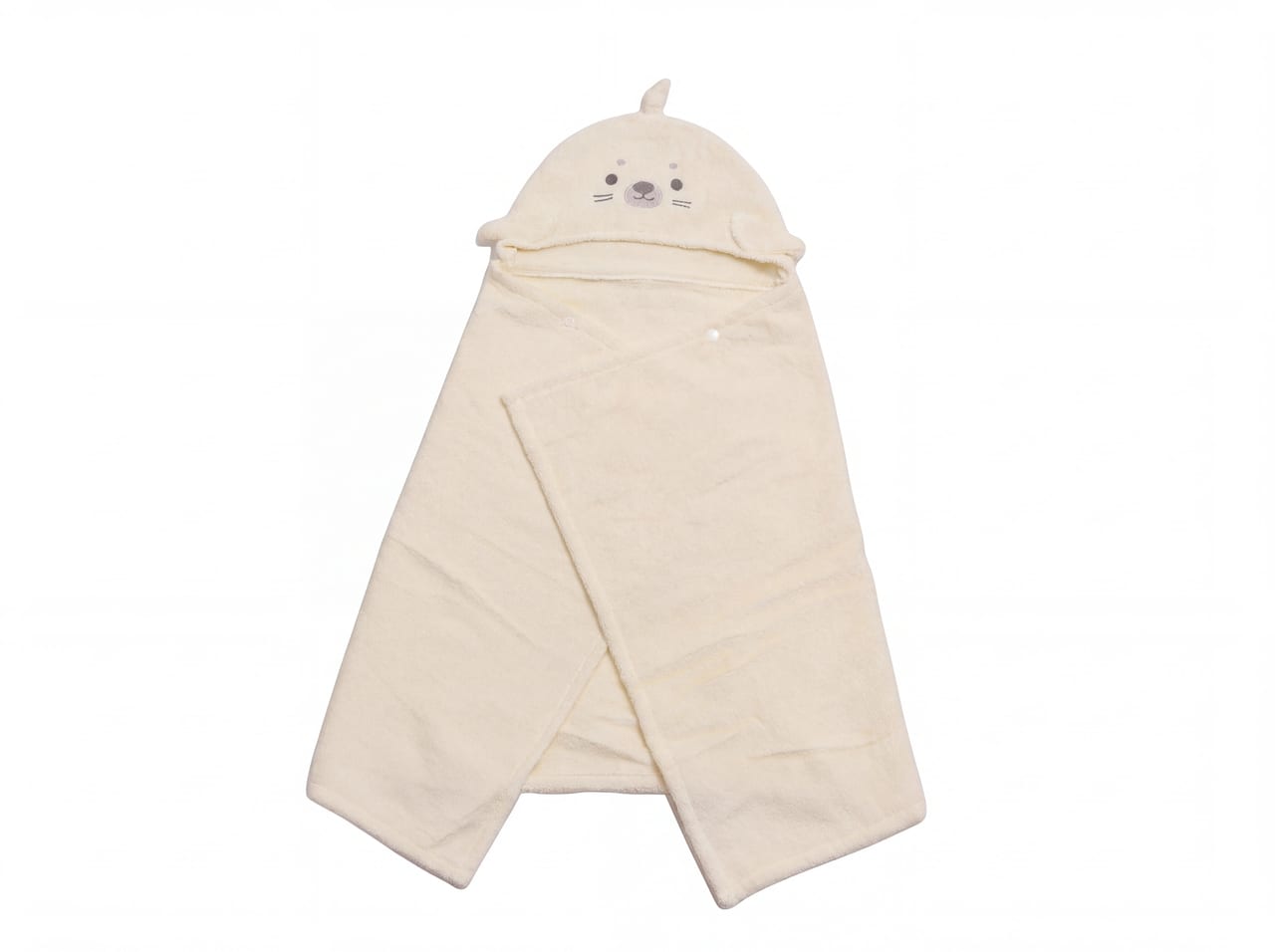 フード付きバスタオル アザラシ