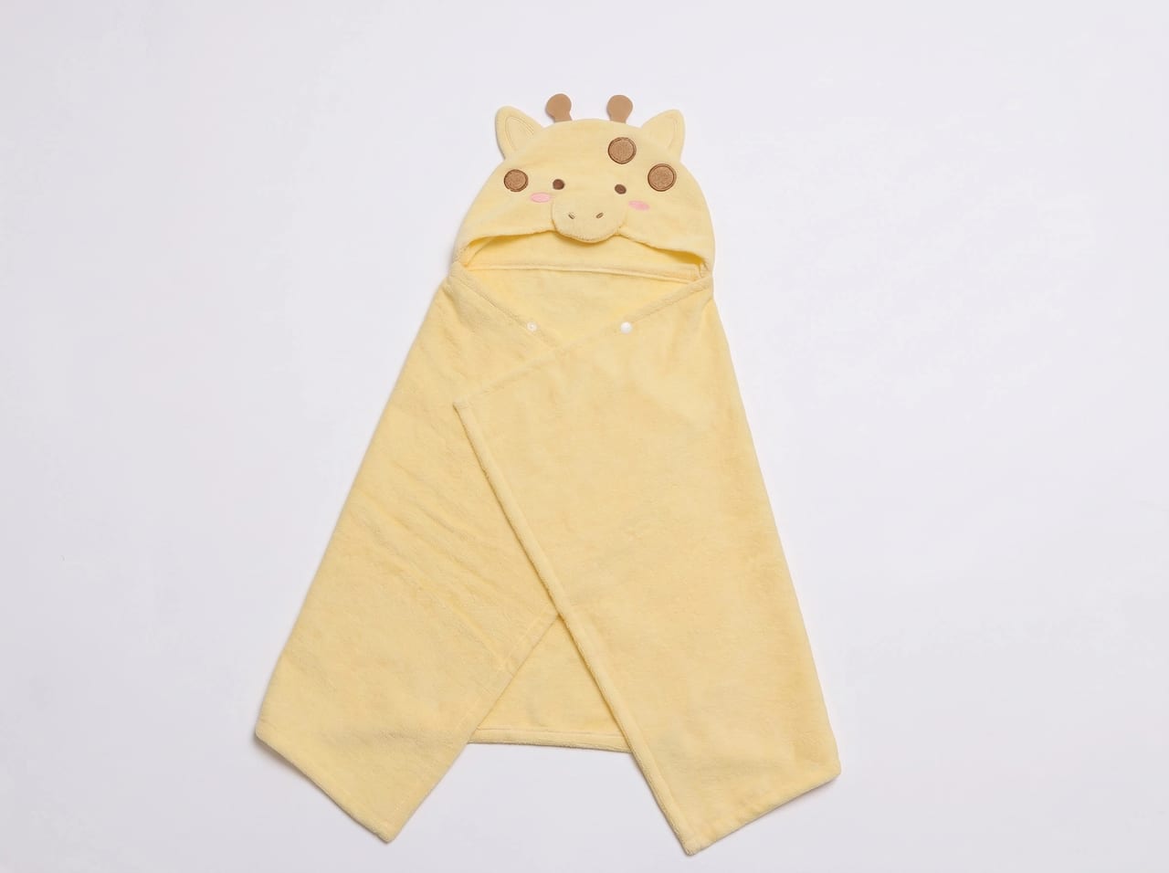 フード付きバスタオル キリン