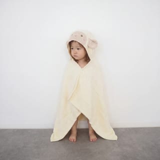 フード付きバスタオル ヒツジ 4