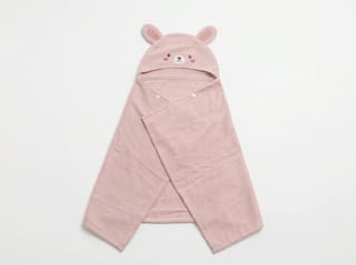 フード付きバスタオル ウサギ 1