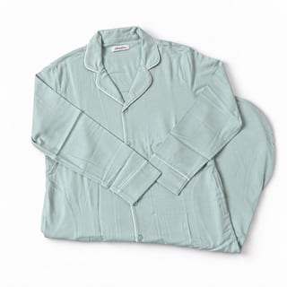竹ストレッチガーゼ 衿付ワンピース 8